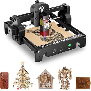 قاطع الليزر بالليزر S1 Mini Laser وآلة نقاش لـ DIY ، الخشب ، المعادن ، الأكريليك ، الجلود ، إلخ. Class4 ليزر ، 3500 ميجاوات