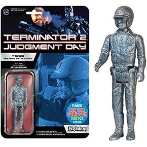 2015 NYCC Funko Terminator 2 يوم الحكم Frozen Blue T1000 Patrolman
