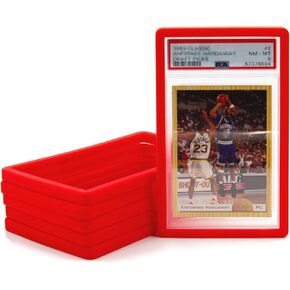 Casematix PSA Slab Pumper Guards 5 عبوات متوافقة مع بطاقات Yugioh و MTG و Pokémon & Sports PSA ، وتشمل 5 حماة لتخزين حارس البلاط PSA