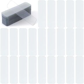 120 pcs Double Sided Tape Heavy Duty, Removable Adhesive Pads, AdhesiveTack for Wall Hanging, Clear Large Glue Discs Removable for Window, Wall, Door, DIY Craft - 1.69×0.5 inch