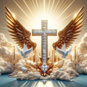 KTHOFCY 5D DIY PAING PANIENT KITS للبالغين أطفال ، Angel Cross Cross Full Drill Schitch Cross Crystal Rhinestone Paints Pictures Arts Wall Decor Paint