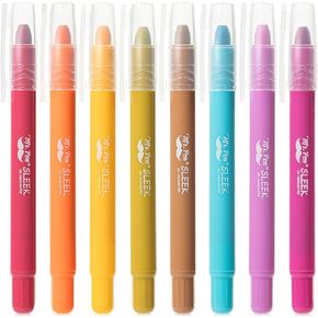 Mr. Pen- Gel Highlighter ، 8 عبوات ، أشعة الشمس الداكنة والابتسامات ، من أبراج الكتاب المقدس لا نزيف ، لا نزيف من المتسابقين ، تمييز في الكتاب المقدس