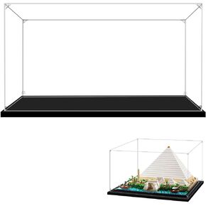 Display Case for Lego 10276 Colosseum, 24.8x22.04x12.2inches (63x56x31cm), Protect Your Collectibles from Dust with a Clear Showcase