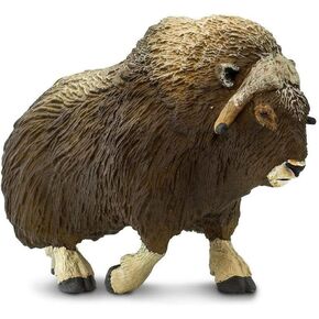 Safari Ltd. تمثال Muskox - شكل تفصيلي 3.5 بوصة الشكل البلاستيكي - لعبة الحياة البرية في القطب الشمالي التعليمية لعبة للأولاد والبنات والأطفال الذين تتراوح أعمارهم بين 3+