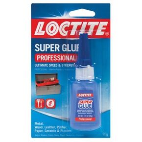Loctite Super Glue, Clear, Liquid, 0.71 Oz, Professional, High Strength, Fast-Setting, Versatile