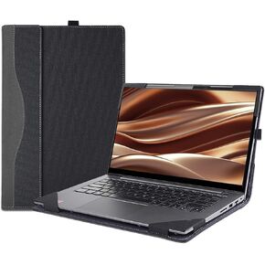 Laptop Cover Case for 16 inch Lenovo ThinkPad E16 Gen2 Gen1,PU Leather Protective Shell Detachable Sleeve Accessory (Pink, for ThinkPad E16 Gen2/Gen1)