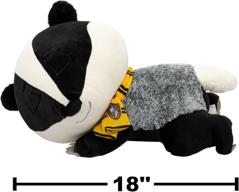 Jazwares Harry Potter Hufflepuff Badger 18-inch Sleeping Plush - Ultrasoft Officially Licensed Warner Brothers Product Ages 2+ in Saudi Arabia