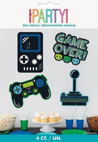 Unique Multicolor Gamer Birthday Controller Mini Pinata Favor Decoration - (8" x 5" x 2.75"), 1 Count | Premium Cardboard Paper, Unique Party Accessory - Perfect Gaming Party Centerpiece in Kuwait