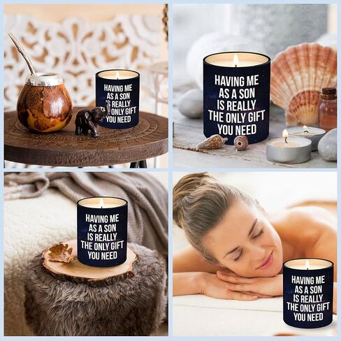 Mothers Day Gifts for Mom from Daughter, Son, Kids - Mothers Day Gift Ideas - Mom Gifts for Mothers Day, Mom Gifts from Daughters, Sons - Mom Birthday Gifts, Birthday Gifts for Mom, Mom Candle 10oz in Saudi Arabia