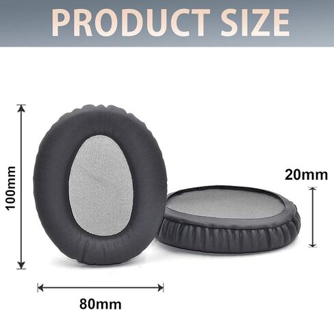 وسائد أذن بديلة من Adhiper لأجهزة Sony WH-CH700N، MDR-ZX770BN، MDR-ZX780DC، MDR-10R (10RBT 10RNC) فوق الأذن، وسائد أذن WHCH700N مع إسفنج أكثر نعومة وجلد بروتين in Saudi Arabia