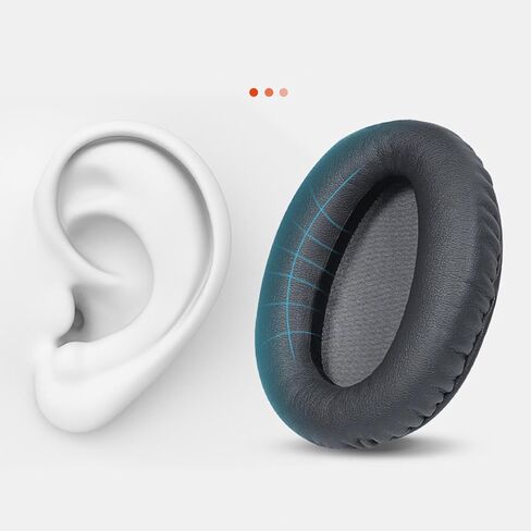 وسائد أذن بديلة من Adhiper لأجهزة Sony WH-CH700N، MDR-ZX770BN، MDR-ZX780DC، MDR-10R (10RBT 10RNC) فوق الأذن، وسائد أذن WHCH700N مع إسفنج أكثر نعومة وجلد بروتين in Saudi Arabia