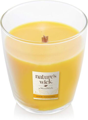 Nature's Wick Tobacco Bark Scented Candle, 10 ounces in Saudi Arabia