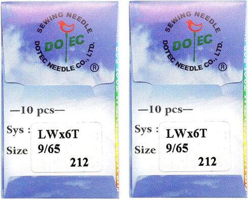 Blooy-20pcs Dotec LWX6T Curve Needle (LWX2T ، 29BL ، SY7395) FIT CONSEW 75T ، CM-101 ، CM-364 ، Brother CM3-B933 Machines Strable Stible Shicines (Size 16 (100)) in Kuwait