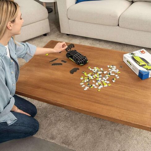 Ravensburger Lamborghini Huracán EVO Verde | 108 Piece 3D Jigsaw Puzzle | Perfect for Kids and Adults | Easy Click Technology for Ideal Fit | Durable Display Piece in Saudi Arabia