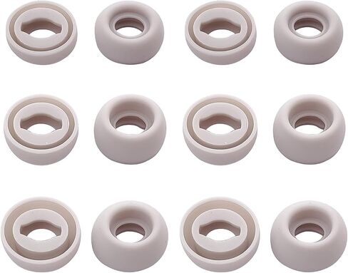 أطراف أذن ALXCD متوافقة مع سماعات أذن Galaxy Buds Pro، مقاس S/M/L 3 مقاس 6 أزواج من رؤوس الأذن البديلة من السيليكون، متوافقة مع Galaxy Buds Pro SM-R190، 6 أزواج، أسود فانتوم in Kuwait