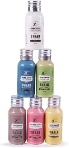 Little Birdie- Chalk Paint Set, Bright Shades, 6pc in Saudi Arabia