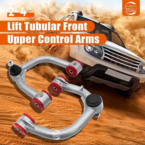 Front Upper Control Arms with Ball Joint for 2005-2024 Toyota Tacoma & Hilux & Fortuner,2-4" Lift Tubular Control Arms Replacement OEM Arms in Saudi Arabia