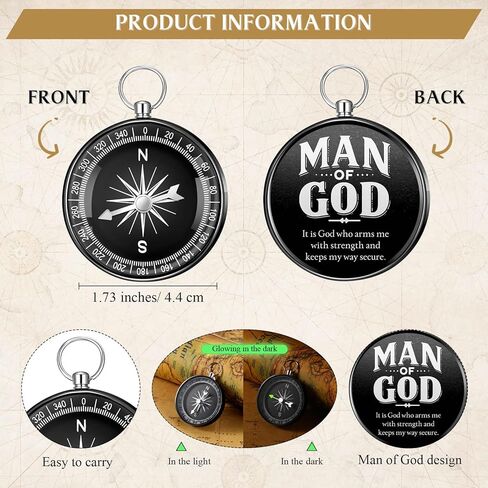 25 مجموعة من الهدايا رجل الله تشمل 25 بوصلة مسيحية صغيرة ، 25 دفاتر دينية ، 25 أقلام الخيزر in Kuwait