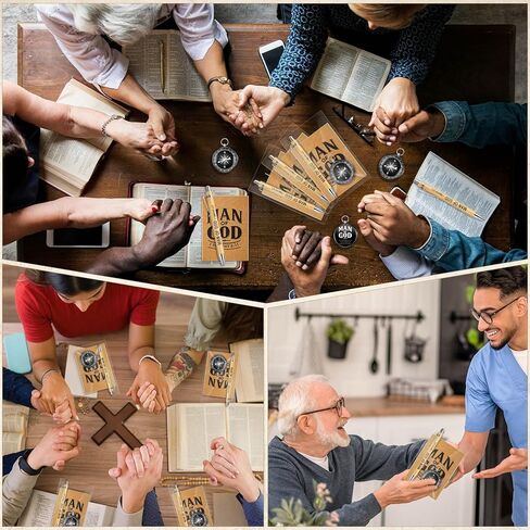 25 مجموعة من الهدايا رجل الله تشمل 25 بوصلة مسيحية صغيرة ، 25 دفاتر دينية ، 25 أقلام الخيزر in Kuwait