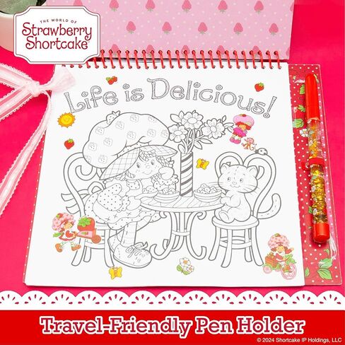 Strawberry Shortcake Doodle Sketchbook, 20-Page Cute & Small Sketchbook, Cute Coloring Book, Strawberry Shortcake Accessories and Toys, Strawberry Shortcake Coloring Book in Saudi Arabia