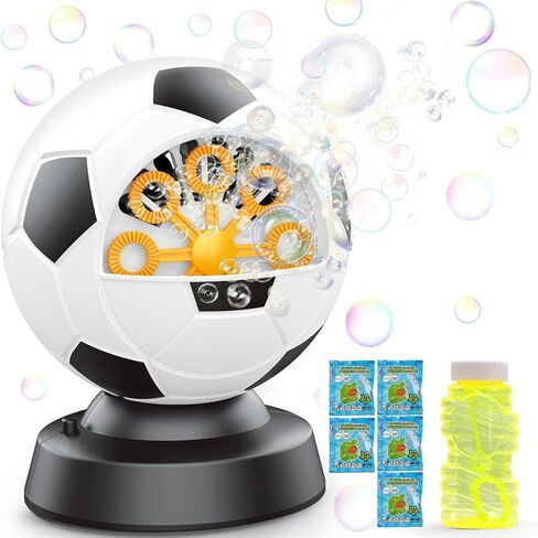 Basketball Bubble Machine, Toy for Ages 5-7 Year Olds, Kids & Toddlers, Birthday Gift for 3 4 5 6 7 8 Year Old Boys Girls, Suitable for Party, Outdoor & House Activities with Bubbles in Saudi Arabia