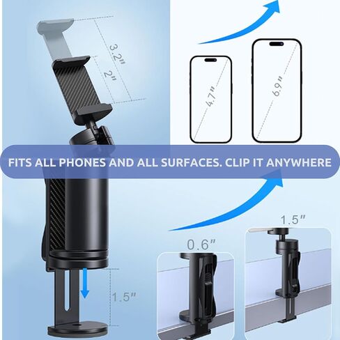 8 PACK Airplane Phone Holder for iPhone Samsung and other Phones Travel Essentials Accessories Cruise car Mount Cell Stand air Plane Table seat Desk clip Flight Vacation Universal Size Hands Free in Saudi Arabia