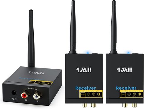 1Mii 2.4 جيجا هرتز مجموعة جهاز إرسال الصوت اللاسلكي (1 TX + 1 RX) للتلفزيون in Kuwait