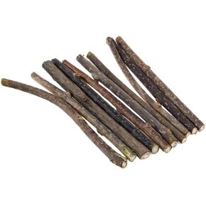 BWESOO 10pcs عصا النعناع البني ، ألعاب القط ، عصا Cat Cat ، Kitty Chew Toys ، Cateal Care ، 4.72in Catnip Toys ، Catmint يعزز الهضم