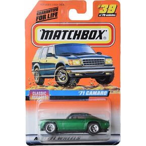 Matchbox '71 Camaro ، العقود الكلاسيكية #39 Green