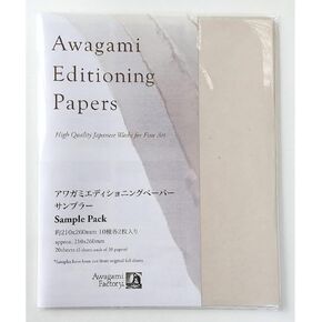 Awagami Editioning Paper Sample Pack, Multi