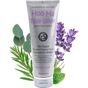 Hoo Ha Ride Glide Chamois Cream for Women, 8 ounce"