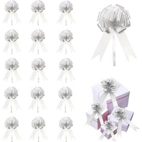 Anbala 30pcs سحب أقواس لالتفاف الهدايا ، عيد الميلاد ، سلال الزفاف ، عيد الحب ، عيد ميلاد - شريط لصناديق الالتفاف أو زينة الزهور
