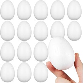 Tofficu 40pcs بيض الرغوة للحرف اليدوية الحرف الرغوية الفارغة