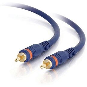C2G 29160 Velocity S-Video Cable, Blue (25 Feet, 7.62 Meters)