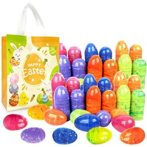 48pcs 2.36 '' طويل القامة مطلية بيض عيد الفصح من أجل سلة الأطفال حشوات ، لعبة Hunt Easter ، ألعاب تعبئة الحفل وصالح حفل ​​عيد الفصح