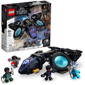 LEGO 76211 Marvel Shuris Sunbird, Black Panther Building Toy, Airship for Children, Wakanda Forever Set, Avengers Superhero Gift