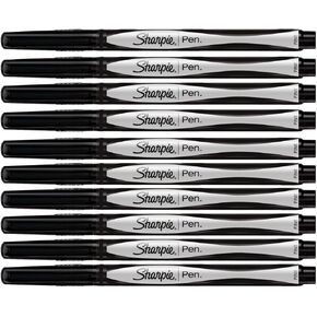 PEN PEN POINT PEN ، 10 الأقلام السوداء (1742663)