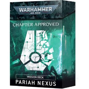 Games Workshop Chapter Approved Pariah Nexus Mission Deck PREORDER 6/22