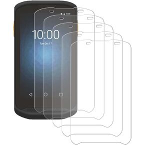 5pcs Tempered Glass Screen Protector for Zebra Symbol TC20 TC200J TC25 Handheld Barcode Scanner Mobile Computer,HD Clear Scratch-resistant