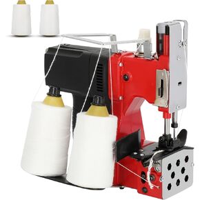 Bag Sewing machine, Canvas Sewing Machine, Portable Dual Bag Closing Machine, Electric Bag Sewing Machine, All copper core motor, higher power, faster speed