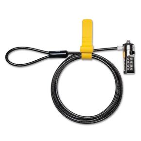 Kensington Combination Cable Lock for Laptops and Other Devices (K64673AM),Black