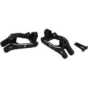 Hot Racing LSRR1901 Black Aluminium الأمامي C -HUB Set - Super Rock Rey