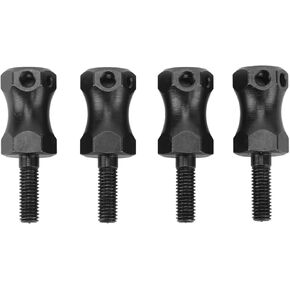 4PCS RC HEX HUB ، 15 مم عجلات فولاذية HEX HUX Extension محول محرك محرك Combiner Combiner متوافق مع 1/10 RC Crawler