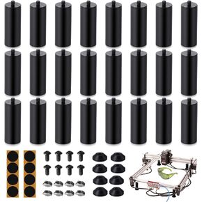 Threlaco 24 PCS Laser Engraver Raiser Cutter Laser Cutter و Macher Machine Machine Machin