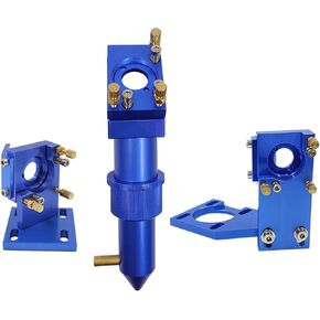 رأس ليزر K40 CO2 مع تركيبات المرآة الأولى والثانية ، DIA.20mm ، fl.50.8mm ، لآلات نقش/قطع بالليزر من 20 إلى 60 واط
