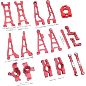 MJX Hyper Go H16 16208 16209 16210 Swing Arm Swing Swing Shaft Rock Arstorber Motor Motion Mount Assembly RC Part (Red)