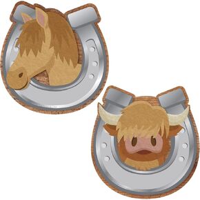 Eureka 841594 Wild Wild West Paper Class Decorations للمعلمين وحفلات الأطفال ، 36 قطعة ، متعددة الألوان