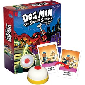 ألعاب الجامعة ، لعبة Dog Man Scarlet Shedder Flip-O-Rama المتطابقة