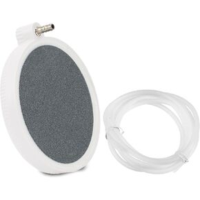 Fish Tank Air Stone, Air Disk Stone for Mineral, Oxygen Diffuser for Air Pump, Air Stone Aquarium Kit 23.94" Diameter, 2 Pcs