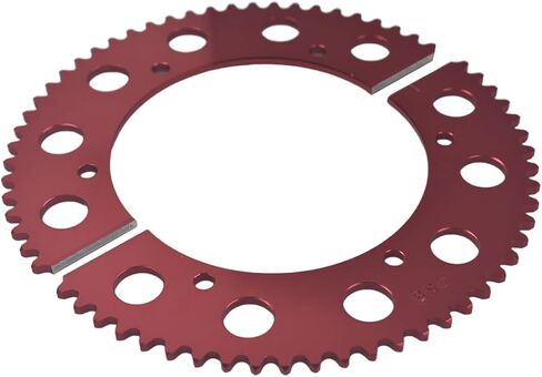 35 Chain Sprocket Go Kart 57T Split Aluminum Sprockets Multiple Sizes Mini Bike in Saudi Arabia